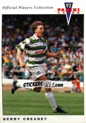 Sticker Gerry Creaney - UK Players Collection 1991-1992 n. 311 - Panini