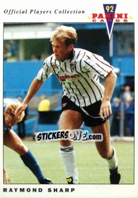 Sticker Raymond Sharp - UK Players Collection 1991-1992 n. 329 - Panini
