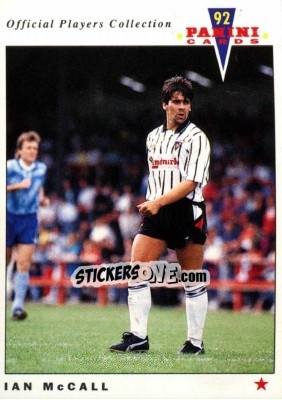 Sticker Ian McCall - UK Players Collection 1991-1992 - Panini