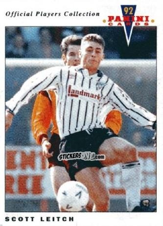 Sticker Scott Leitch - UK Players Collection 1991-1992 n. 335 - Panini