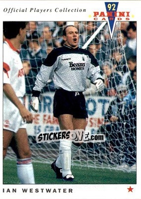 Sticker Ian Westwater - UK Players Collection 1991-1992 n. 338 - Panini