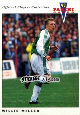 Sticker Willie Miller - UK Players Collection 1991-1992 n. 363 - Panini