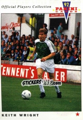 Sticker Keith Wright - UK Players Collection 1991-1992 n. 372 - Panini