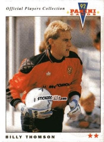 Sticker Billy Thomson - UK Players Collection 1991-1992 n. 374 - Panini
