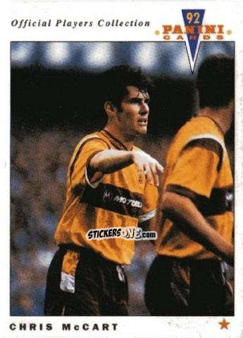 Figurina Chris McCart - UK Players Collection 1991-1992 n. 376 - Panini