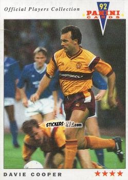 Sticker Davie Cooper - UK Players Collection 1991-1992 n. 379 - Panini
