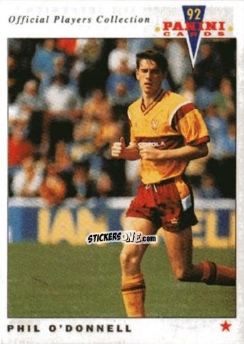 Sticker Phil O'Donnell - UK Players Collection 1991-1992 n. 382 - Panini