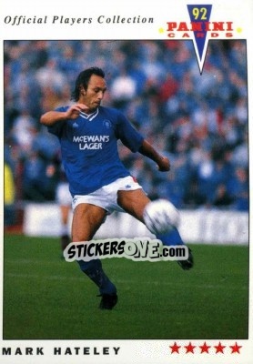 Sticker Mark Hateley - UK Players Collection 1991-1992 - Panini
