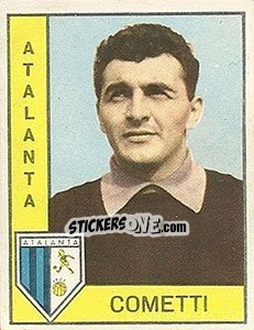 Sticker Zaccaria Cometti - Calciatori 1962-1963 - Panini