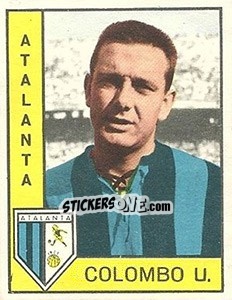 Sticker Umberto Colombo - Calciatori 1962-1963 - Panini