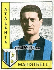Sticker Luciano Magistrelli - Calciatori 1962-1963 n. 13 - Panini