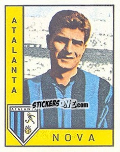 Sticker Enrico Nova - Calciatori 1962-1963 n. 15 - Panini