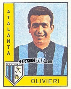 Cromo Rinaldo Olivieri - Calciatori 1962-1963 - Panini