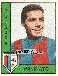 Sticker Mirko Pavinato - Calciatori 1962-1963 n. 21 - Panini