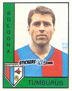 Sticker Paride Tumburus - Calciatori 1962-1963 - Panini