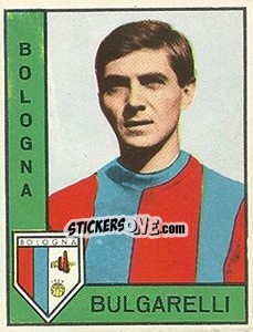 Sticker Giacomo Bulgarelli - Calciatori 1962-1963 n. 25 - Panini