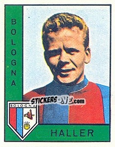 Sticker Helmut Haller - Calciatori 1962-1963 - Panini
