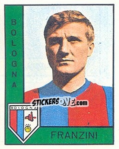 Sticker Bruno Franzini - Calciatori 1962-1963 n. 30 - Panini
