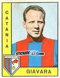 Cromo Franco Giavara - Calciatori 1962-1963 - Panini
