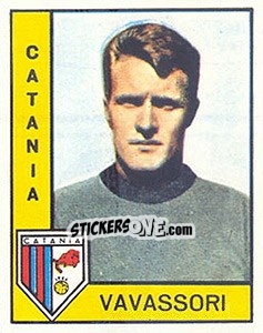 Sticker Giuseppe Vavassori - Calciatori 1962-1963 - Panini