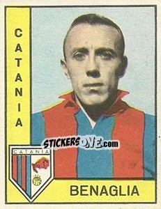 Sticker Renato Benaglia - Calciatori 1962-1963 n. 40 - Panini