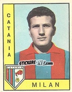 Sticker Luigi Milan - Calciatori 1962-1963 n. 42 - Panini