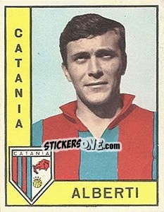 Sticker Renato Alberti - Calciatori 1962-1963 - Panini
