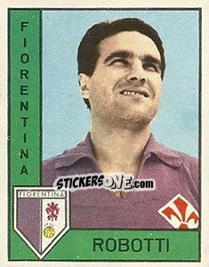 Cromo Enzo Robotti - Calciatori 1962-1963 n. 51 - Panini