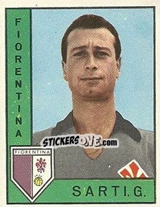 Figurina Giuliano Sarti - Calciatori 1962-1963 n. 52 - Panini