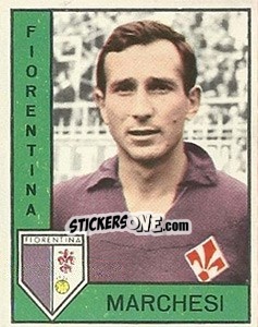 Sticker Rino Marchesi - Calciatori 1962-1963 n. 56 - Panini