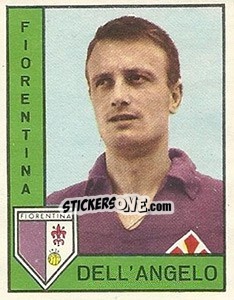 Sticker Lucio Dell'Angelo - Calciatori 1962-1963 - Panini
