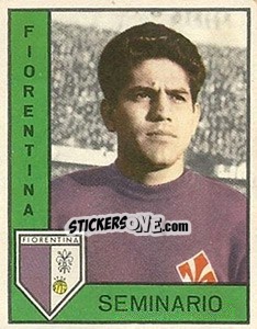 Cromo Juan R. Seminario - Calciatori 1962-1963 - Panini
