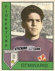 Figurina Juan R. Seminario - Calciatori 1962-1963 - Panini