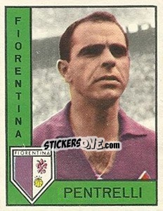Sticker Luis Pentrelli - Calciatori 1962-1963 - Panini