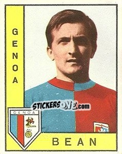 Sticker Gastone Bean - Calciatori 1962-1963 n. 77 - Panini