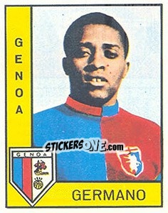 Sticker Jose De Sales Germano - Calciatori 1962-1963 - Panini