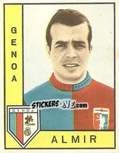 Sticker De Albuquerque Almir - Calciatori 1962-1963 n. 80 - Panini