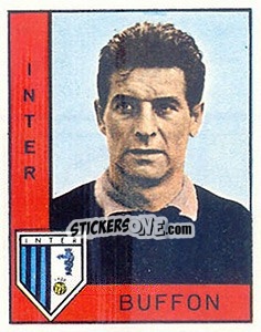 Cromo Lorenzo Buffon - Calciatori 1962-1963 - Panini