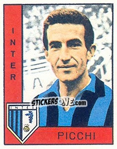 Figurina Armando Picchi - Calciatori 1962-1963 - Panini