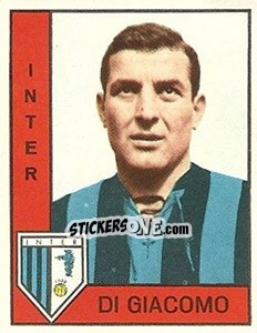 Sticker Beniamino Di Giacomo - Calciatori 1962-1963 - Panini