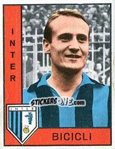 Sticker Mauro Sicili - Calciatori 1962-1963 - Panini