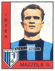 Sticker Sandro Mazzola - Calciatori 1962-1963 n. 95 - Panini