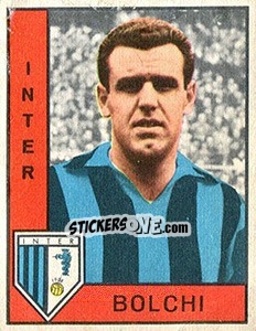 Sticker Bruno Bolchi - Calciatori 1962-1963 - Panini
