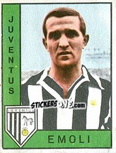 Sticker Flavio Emoli - Calciatori 1962-1963 - Panini