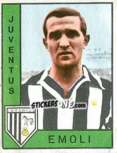 Cromo Flavio Emoli - Calciatori 1962-1963 - Panini