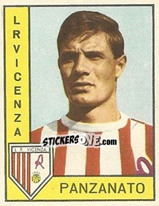 Sticker Dino Panzanato - Calciatori 1962-1963 - Panini