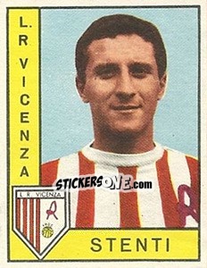 Sticker Amedeo Stenti - Calciatori 1962-1963 - Panini