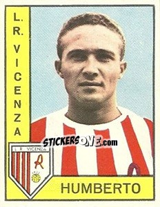 Sticker Giorgio Raggi Humberto - Calciatori 1962-1963 n. 123 - Panini