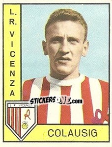 Sticker Goirdano Colausig - Calciatori 1962-1963 n. 127 - Panini