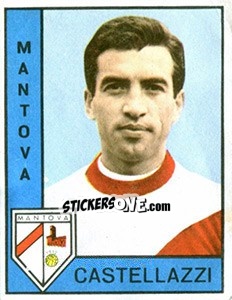 Sticker Dante Castellazzi - Calciatori 1962-1963 - Panini